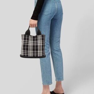 Vintage Burberry Blue Label Nova Check Tote Bag